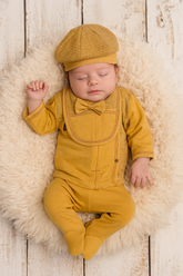 Pack naissance baby boy uni nœud centé 5 pcs
